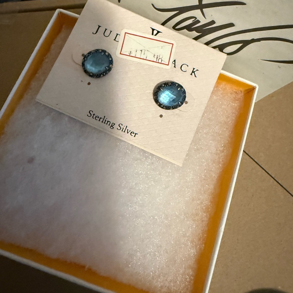 Judith Jack Silver Earrings